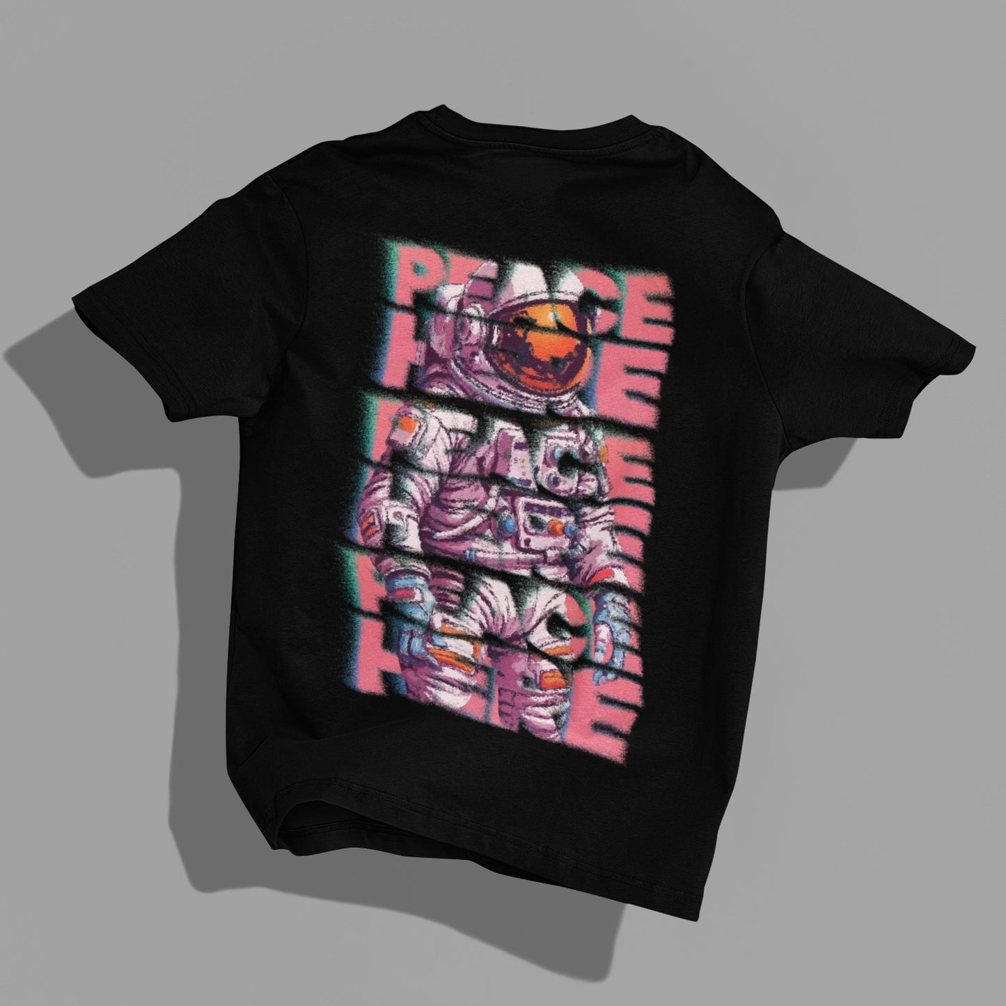 ASTRO BLACK TEE | PEACEHEREx LilBear