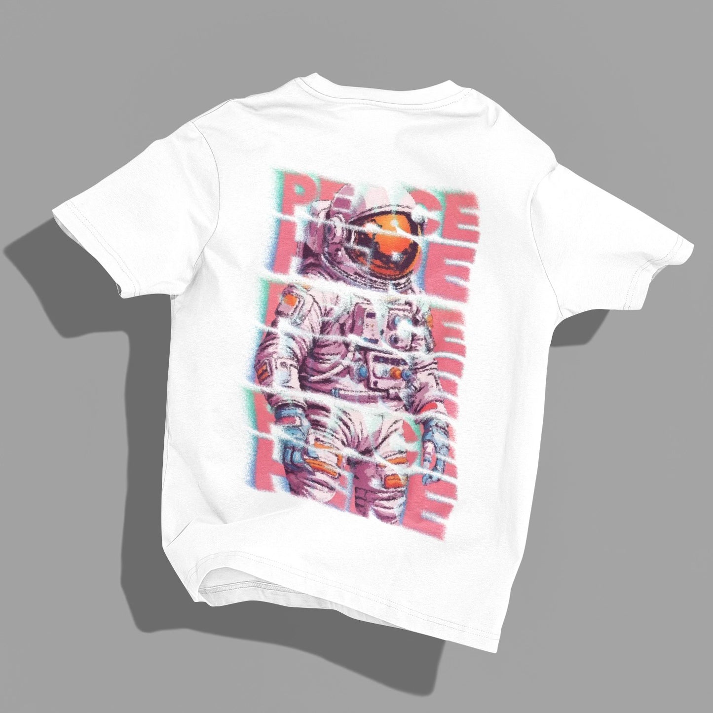 ASTRO WHITE TEE | PEACEHEREx LilBear