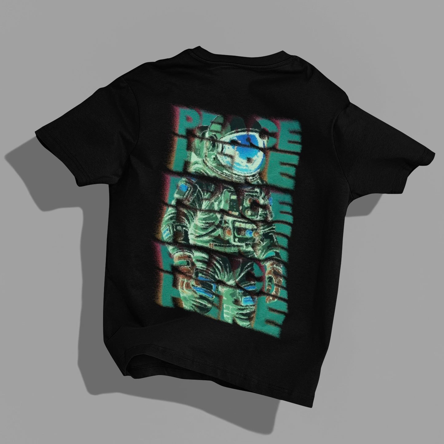 ASTRO BLACK TEE V2 | PEACEHEREx LilBear