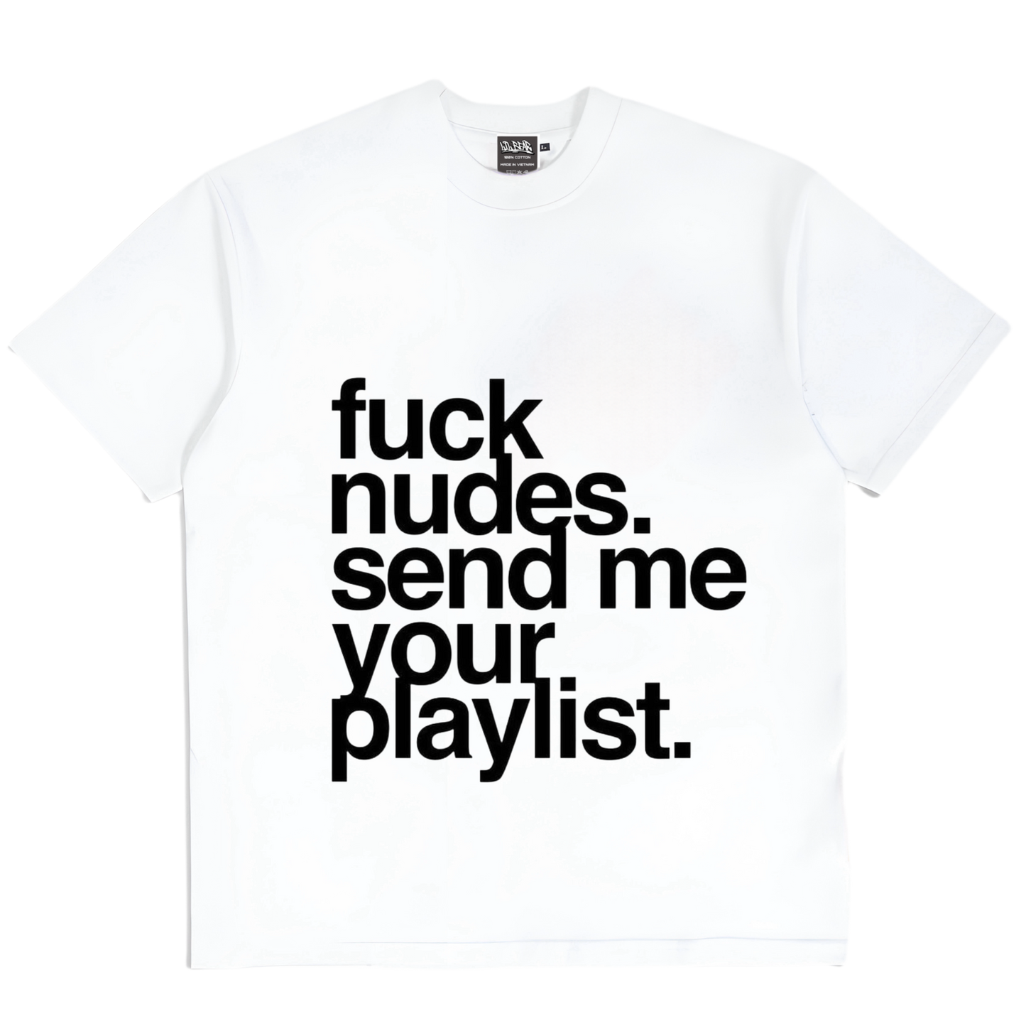SEND ME YOUR PLAYLIST TEE