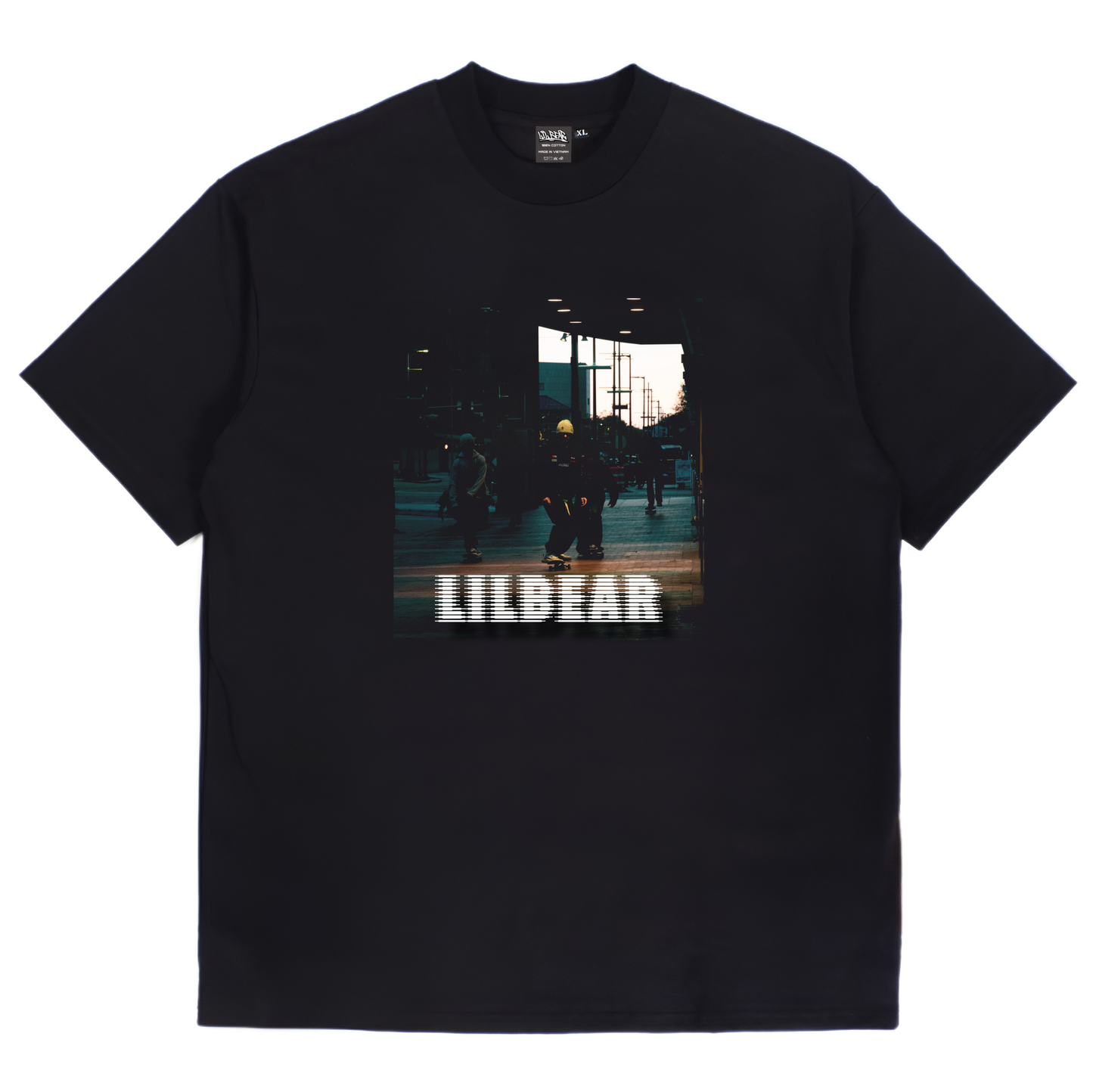 SKATEBOARD TEE - CLULIX x LilBear