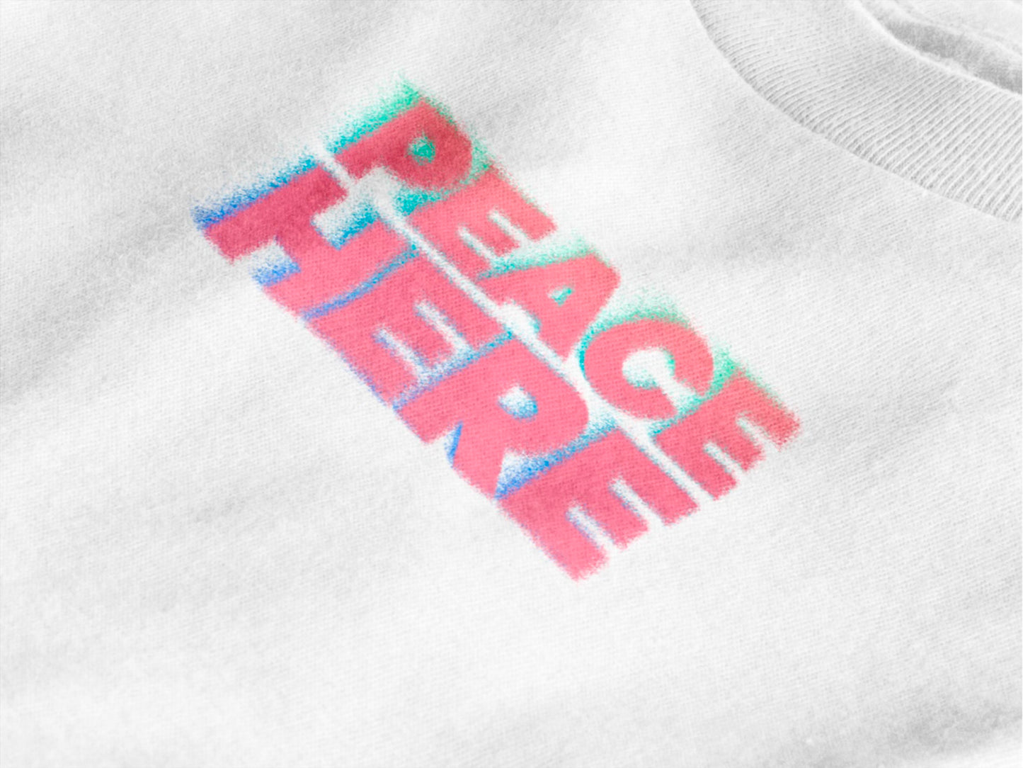 ASTRO WHITE TEE | PEACEHEREx LilBear
