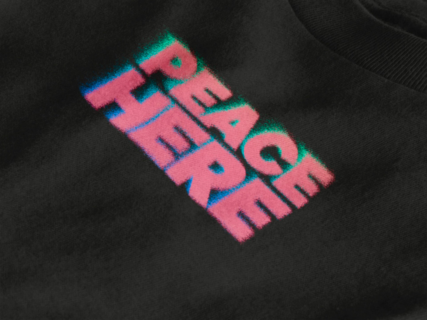 ASTRO BLACK TEE | PEACEHEREx LilBear