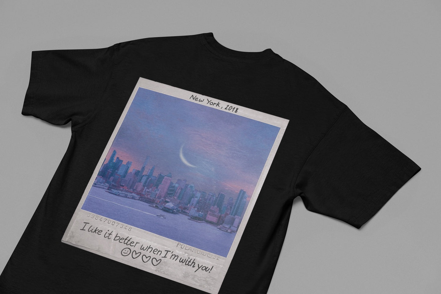 UNIFISH TEE BLACK | PEACEHEREx LilBear