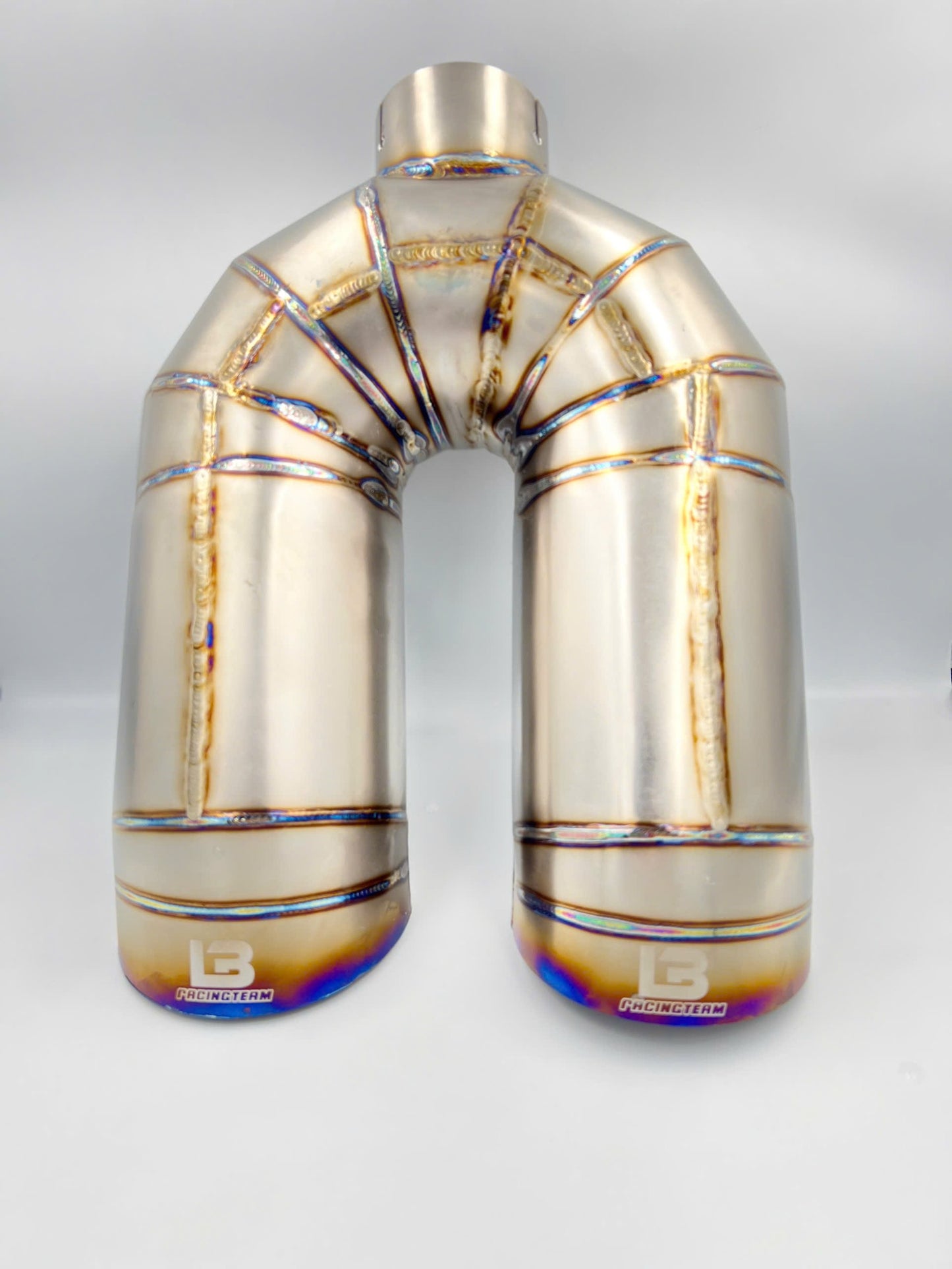 Dual Burn Tip Titanium Exhaust Custom by LB RACING
