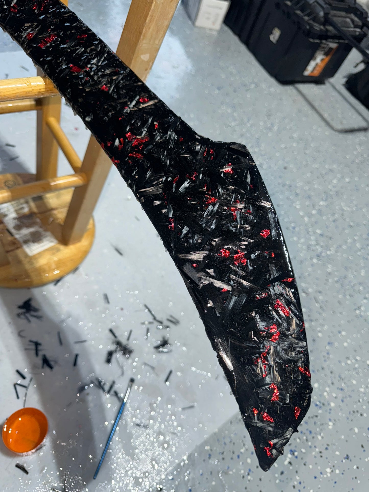 Custom Duckbill Forged Carbon Fiber by LB RACING